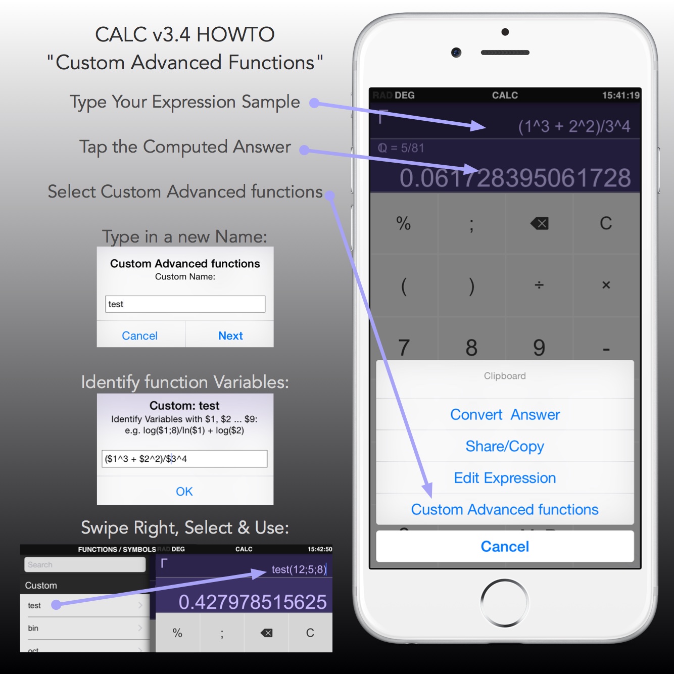 How to Define new Custom Advanced Functions? screenshot